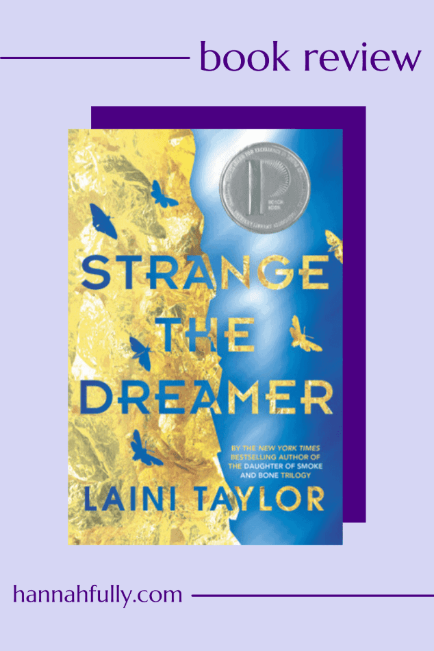 strange the dreamer laini taylor review pin