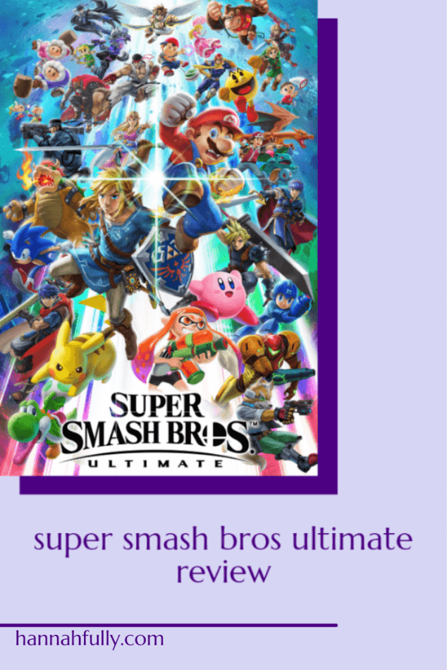 super smash bros ultimate review pin new