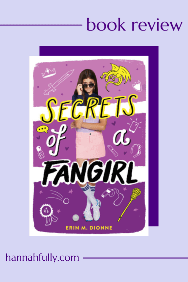 secrets of a fangirl erin m dionne review pin