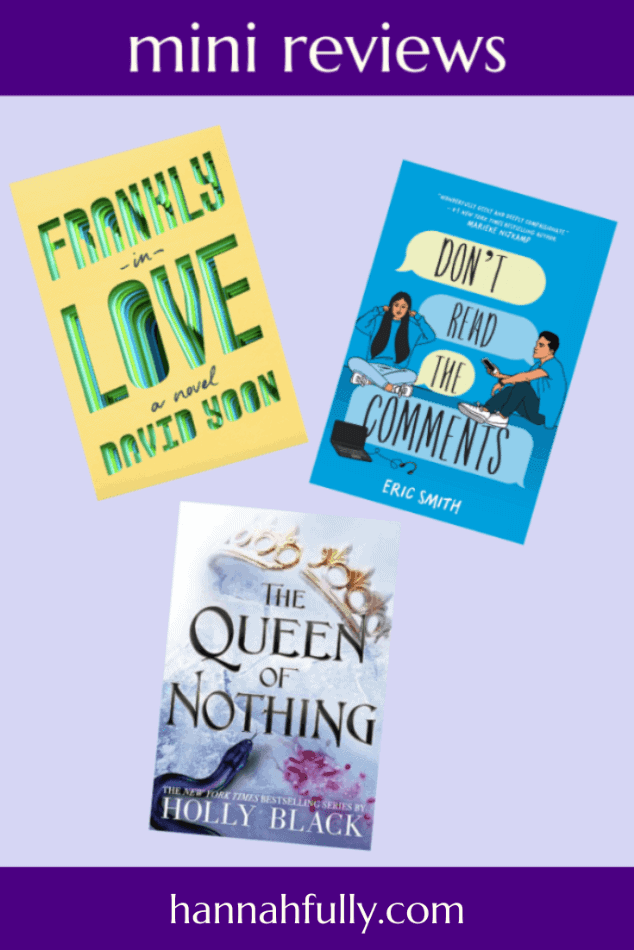 frankly in love dont read the comments the queen of nothing pin