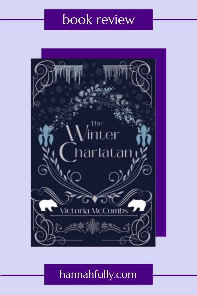 the winter charlatan Victoria McCombs review pin