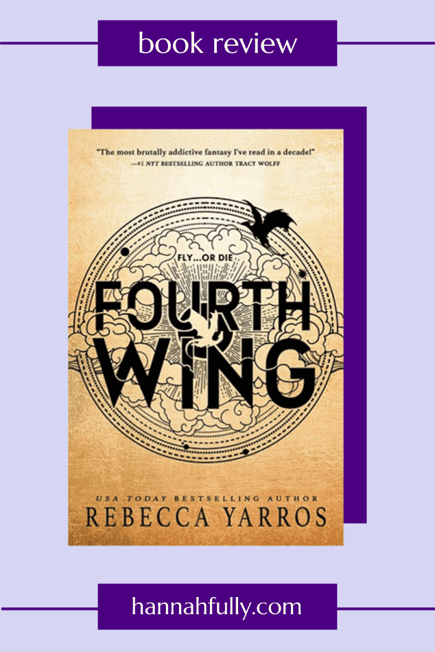 fourth wing rebecca yarros review pin