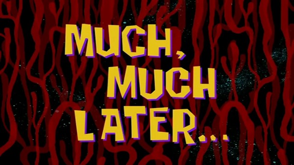 spongebob much much later