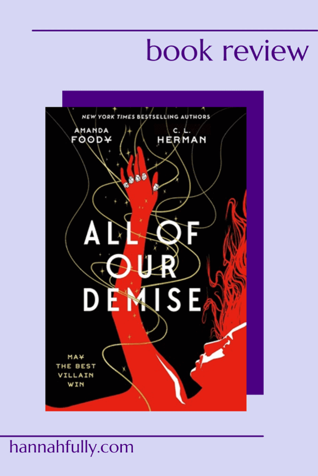 all of our demise amanda foody cl herman review pin