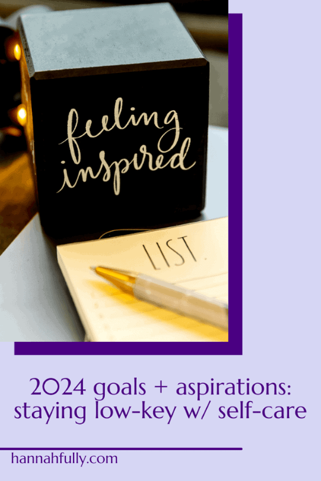 2024 goals and aspirations pin