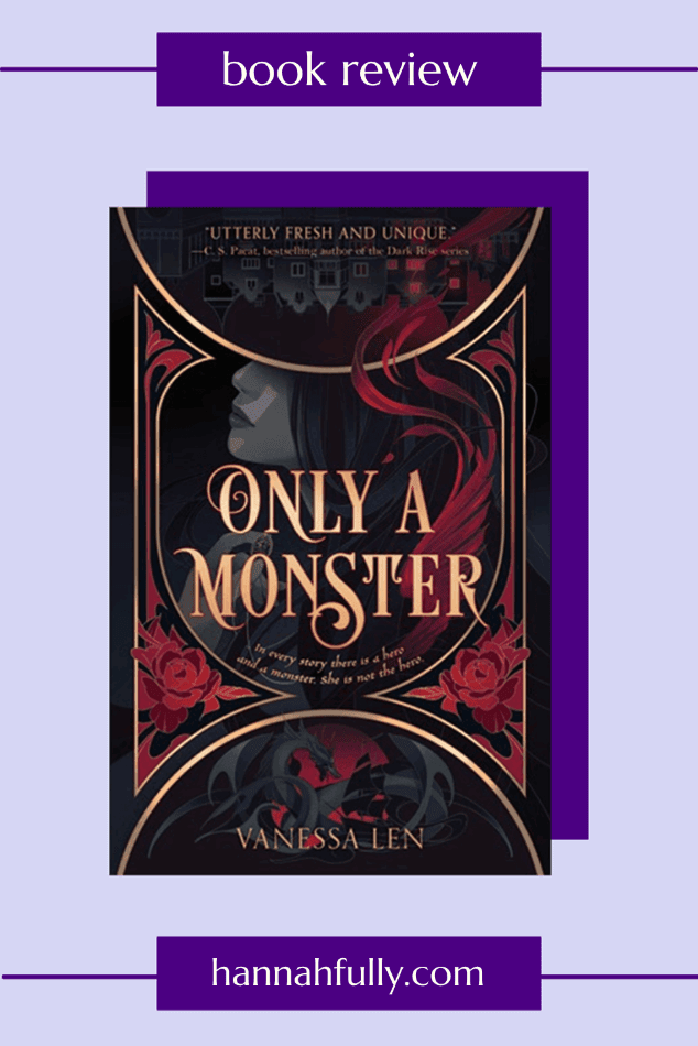 only a monster vanessa len review pin