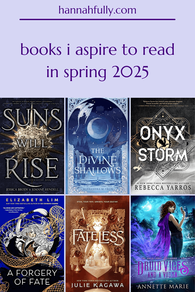 spring 2025 tbr pin