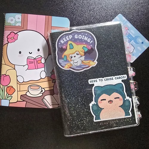 sterling ink five year diary with every minute a story notebook and wonton in a million washi card on black background