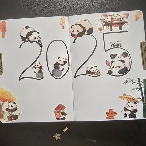 2025 journal cover spread hannahfully