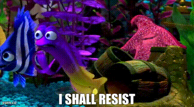 i shall resist finding nemo