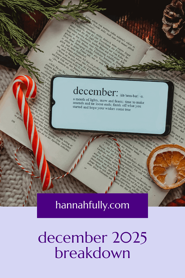 december 2025 breakdown pin