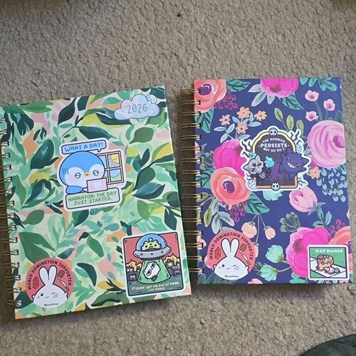 hannahfully spiral notebooks april 2026